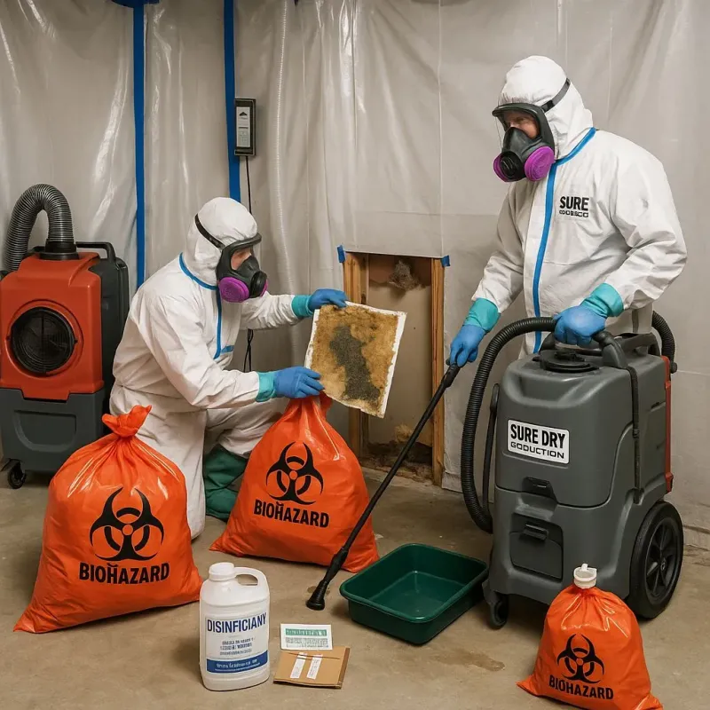 Contaminated Water Handling Protocols process in Glenpool, OK