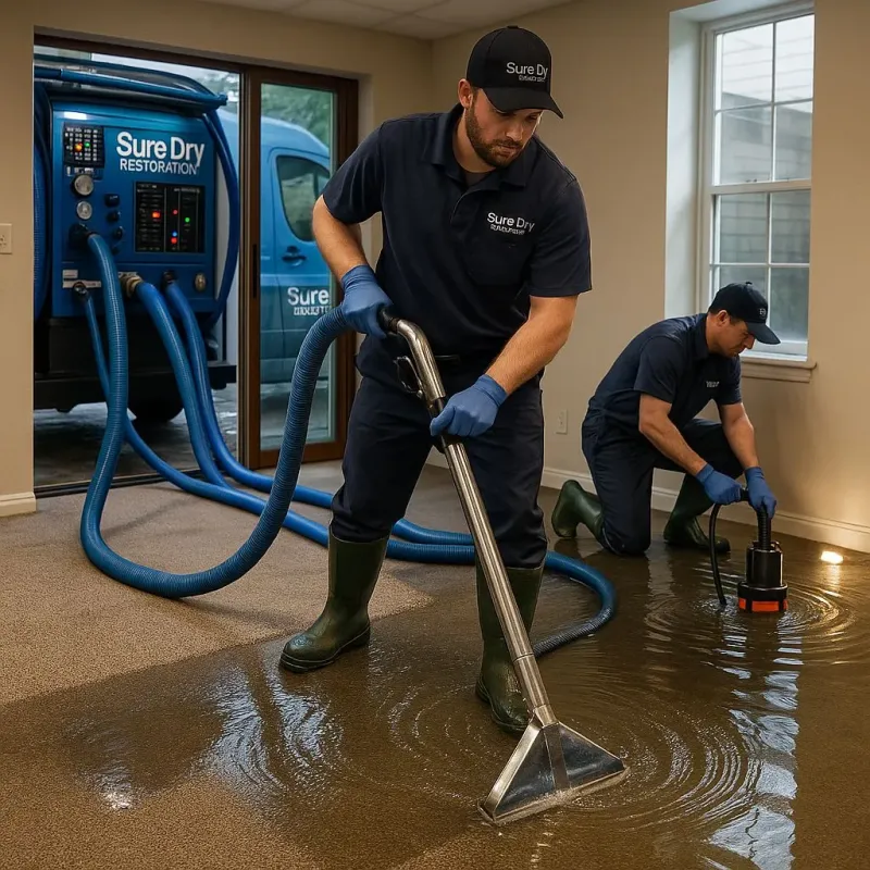 Water Extraction and Removal process in Glenpool, OK